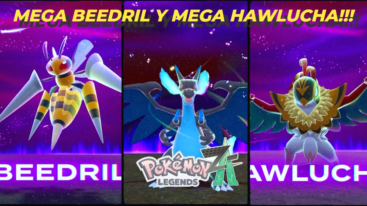 Mision Mega Beedrill y Mega Hawlucha | Pokémon Legends Z-A