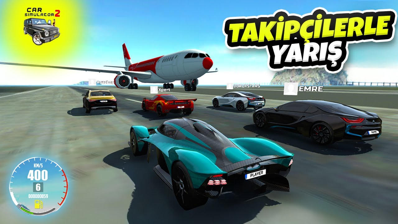 Takipçilerimle Yarıştım / Ferrari Bizi Mahvetti !!! Car Simulator 2