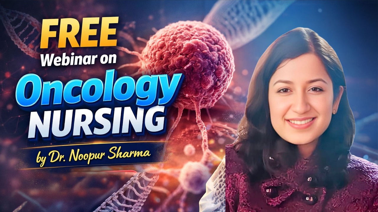 Oncology Webinar 2026 | Full Detailed Session | Must Watch for Healthcare Students #healthcareheroes