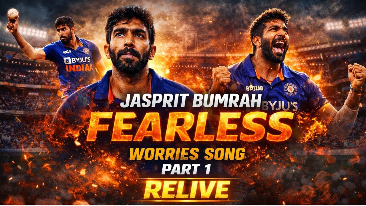 Fearless Yorker King  | Jasprit Bumrah Aggressive Rock Anthem | Cricket Tribute Music Video #newsong
