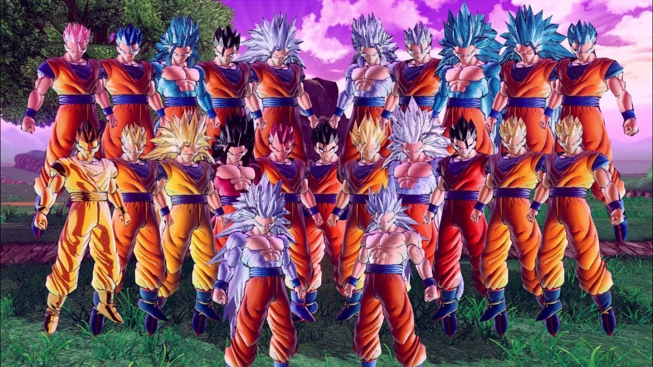 Dragon Ball Xenoverse 2: Mod Gohan (22 Transformations)