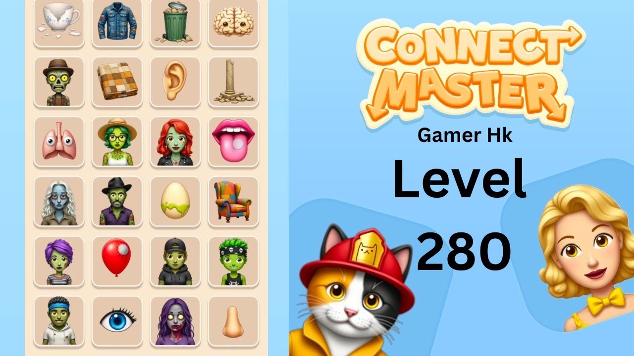 Connect Master level 280 hard level Walkthrough Solution 