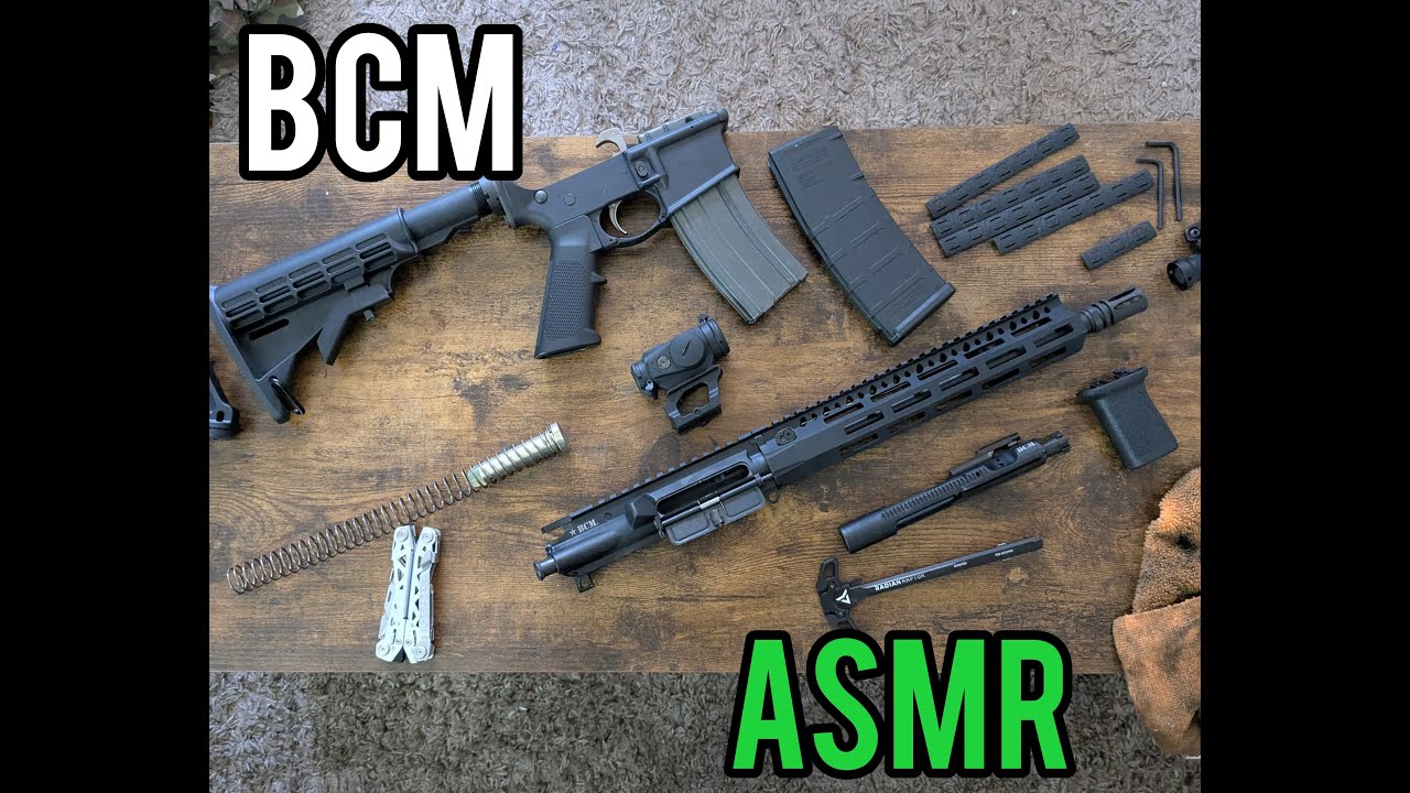 BCM AR-15 Rifle Build: Satisfying Assembly (ASMR)