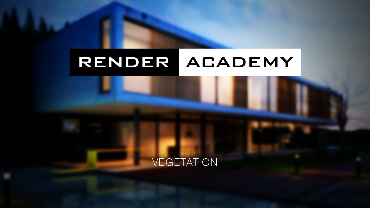Render Academy - Multiscatter, 3ds Max and V-Ray