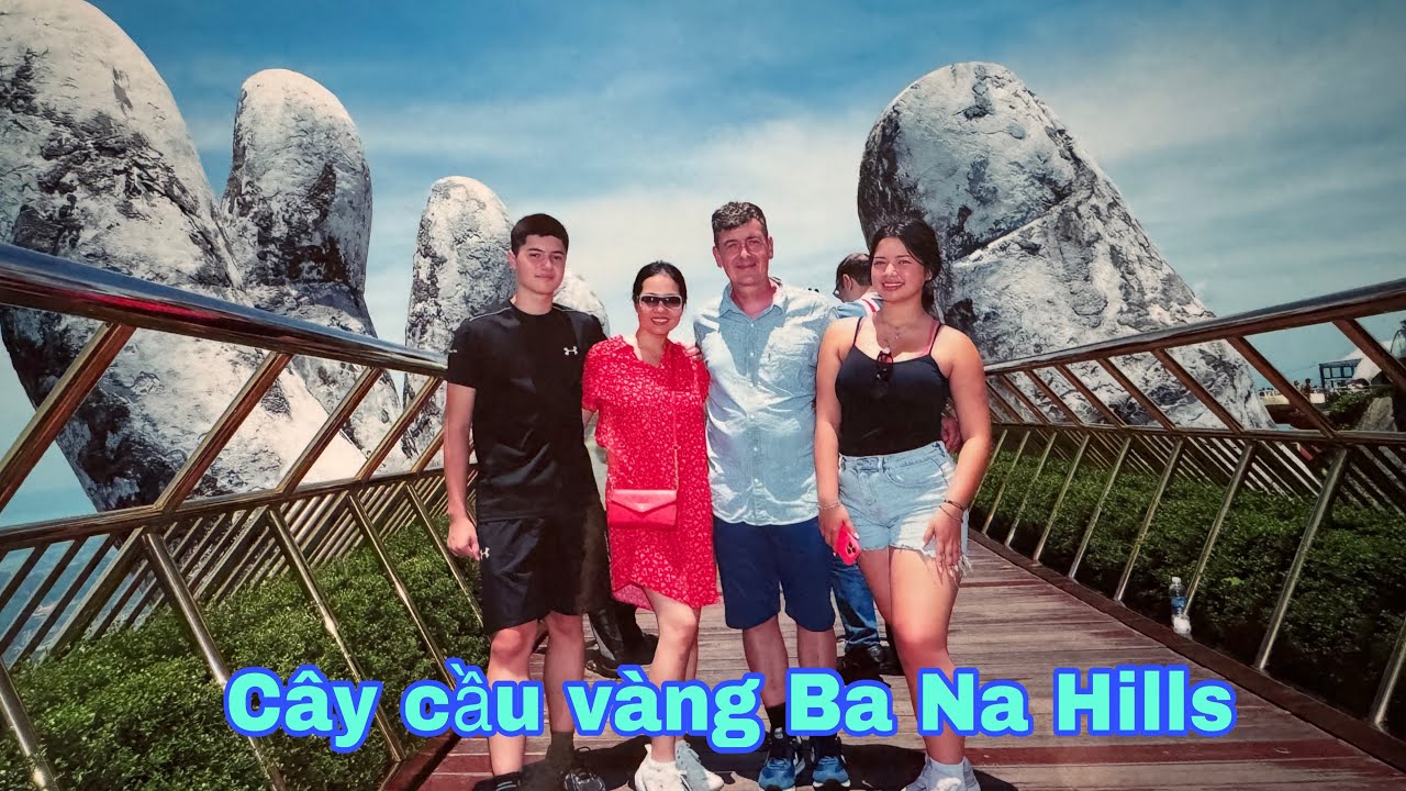 Một ngày khám phá Ba Na Hills , đến đây chồng con Mai không muốn về, Mai le cuộc sống ở Pháp 