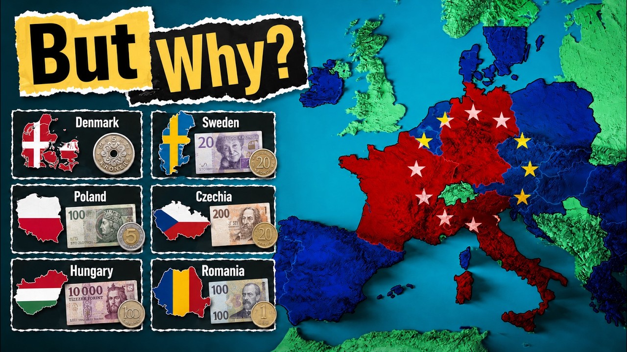 Why Not All EU Countries Use Euro 🇪🇺💶