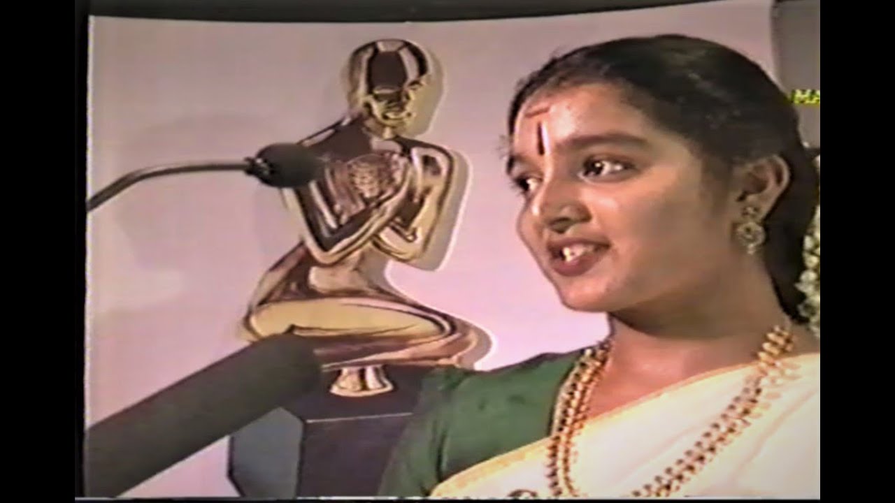 Star Screen Awards -1997 Best actress manju_warrier,  a rare video