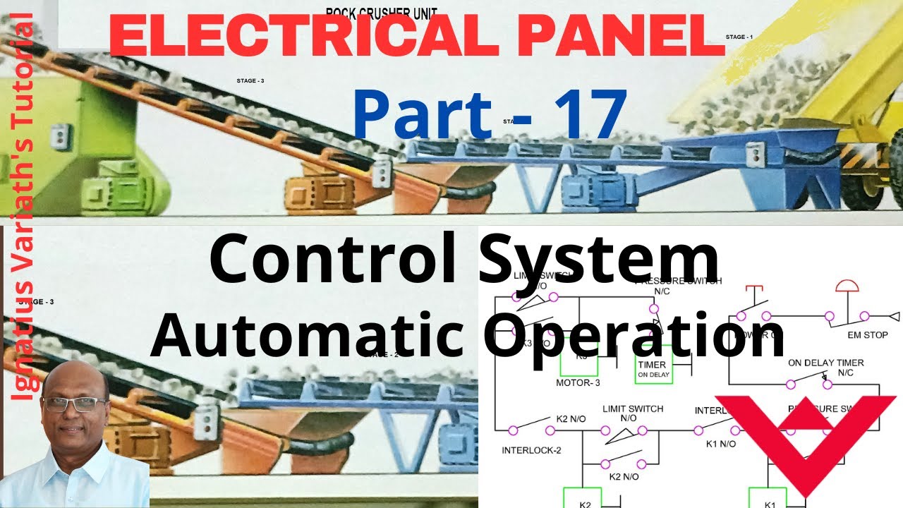 Electrical Panel- Part 17 | Control design | Automatic control |Automatic Sequential Control