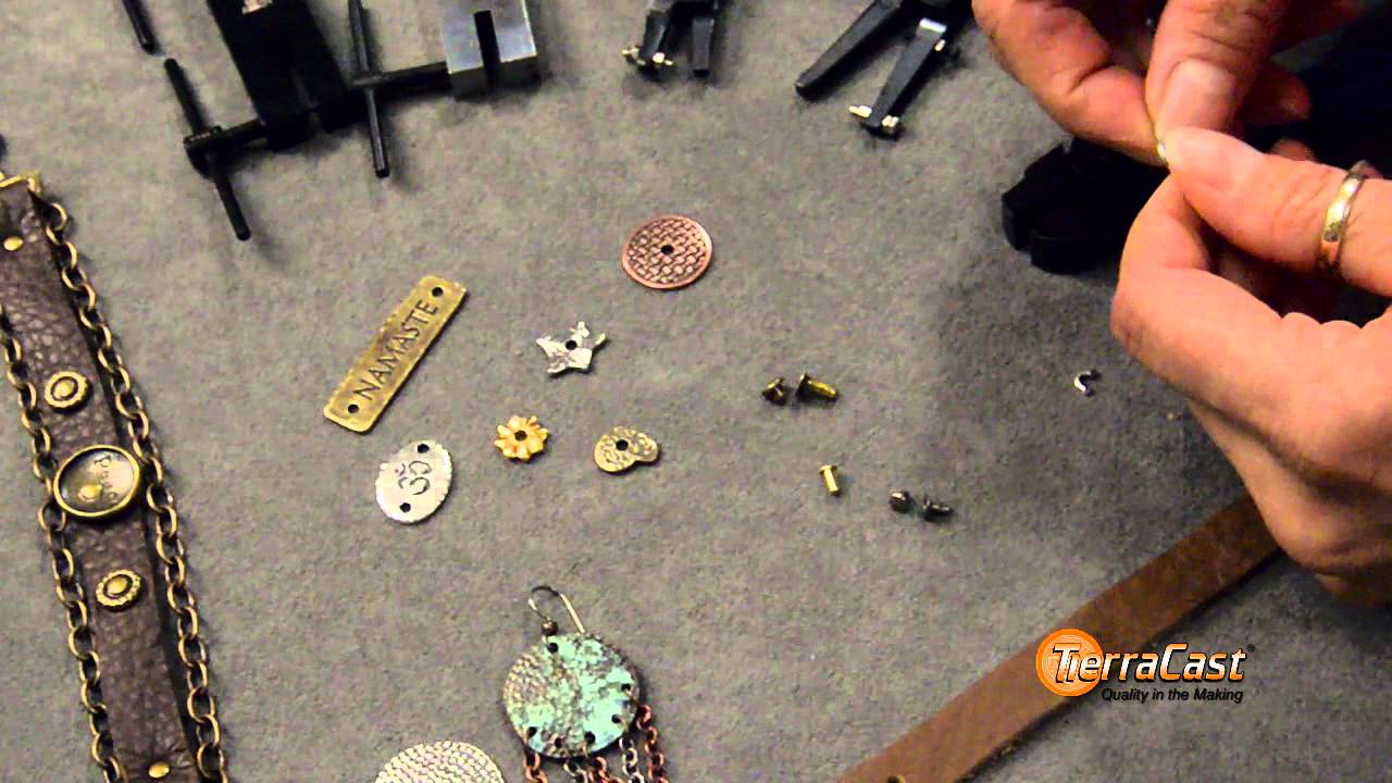 How to Punch Holes in Metal for Jewelry Making