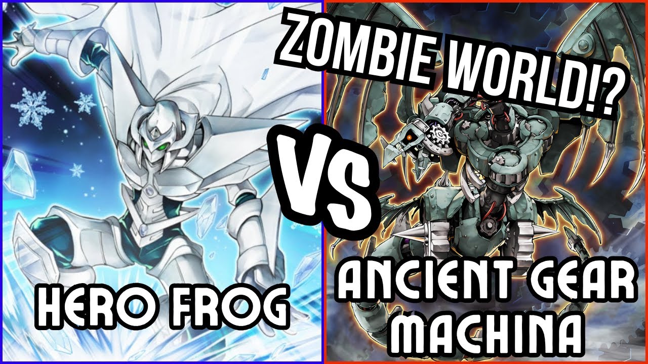 Opponent BRUTAL Side Deck Almost Wins | Hero Frog vs Ancient Gear | Mastering Edison Format EP17