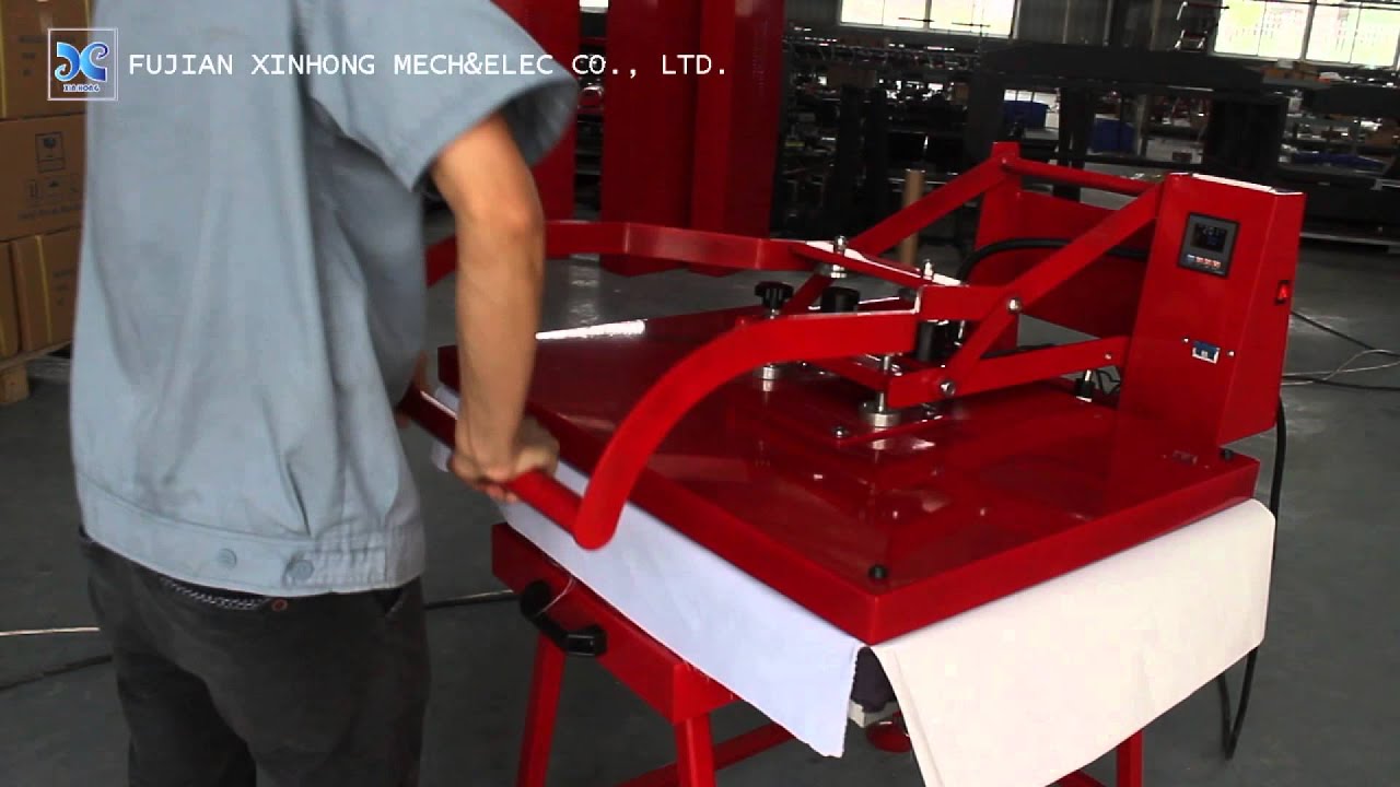 HP680 Auto open heat press machine