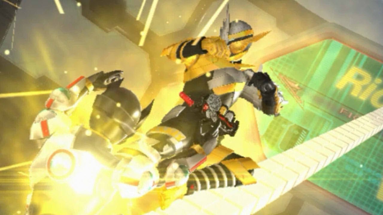 【ガンバライジング】GLR 仮面ライダービルド ラビットドラゴンフォーム BeTheOne・フィニッシュ