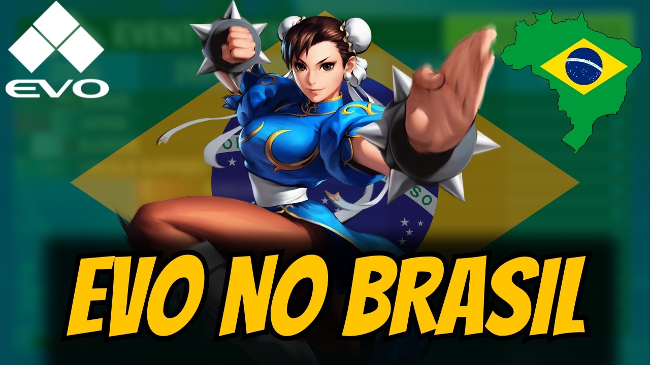 HISTÓRICO: A EVO VEM AO BRASIL E  ANUNCIOU UM MEGA TORNEIO MUNDIAL