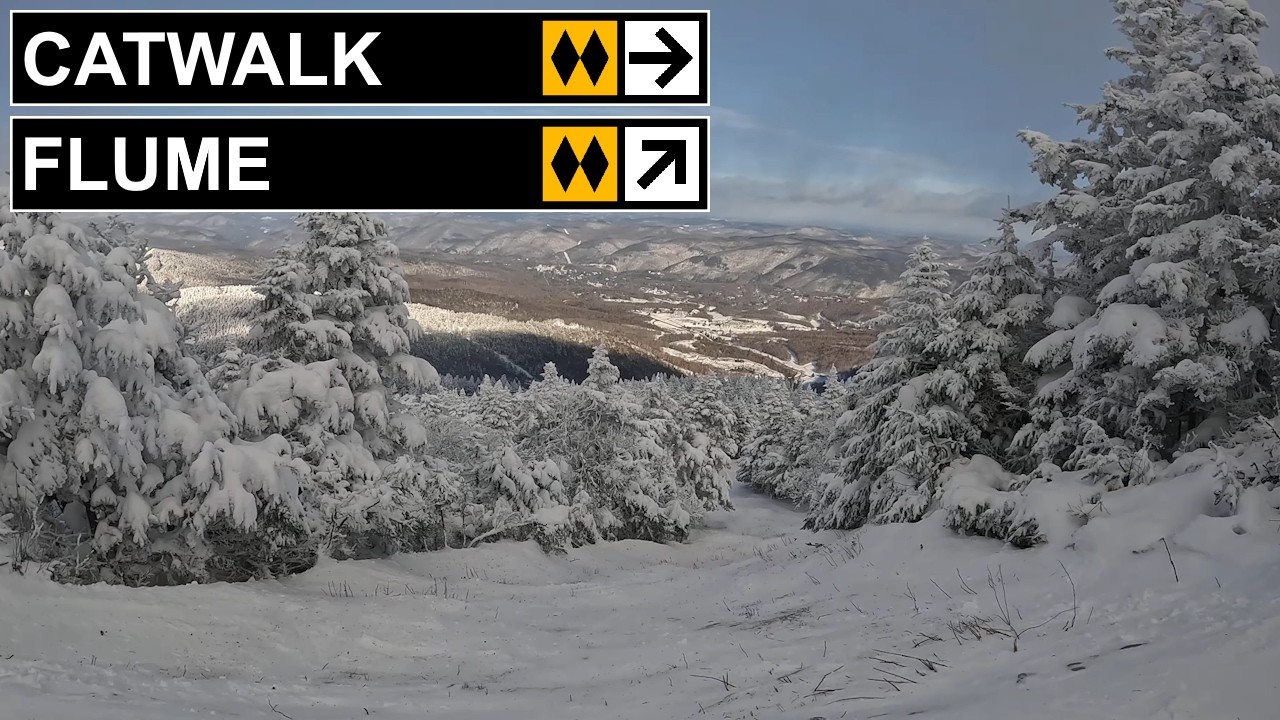 Killington, VT - ◊◊ Catwalk to Downdraft to Flume (12-15-25) [4K]
