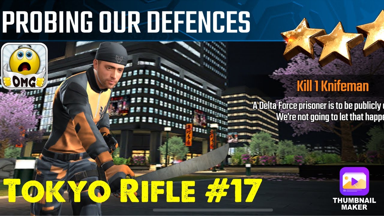 Probing Our Defences, Sniper Strike Special Ops mission #17- Tokyo (rifle/zone 14)