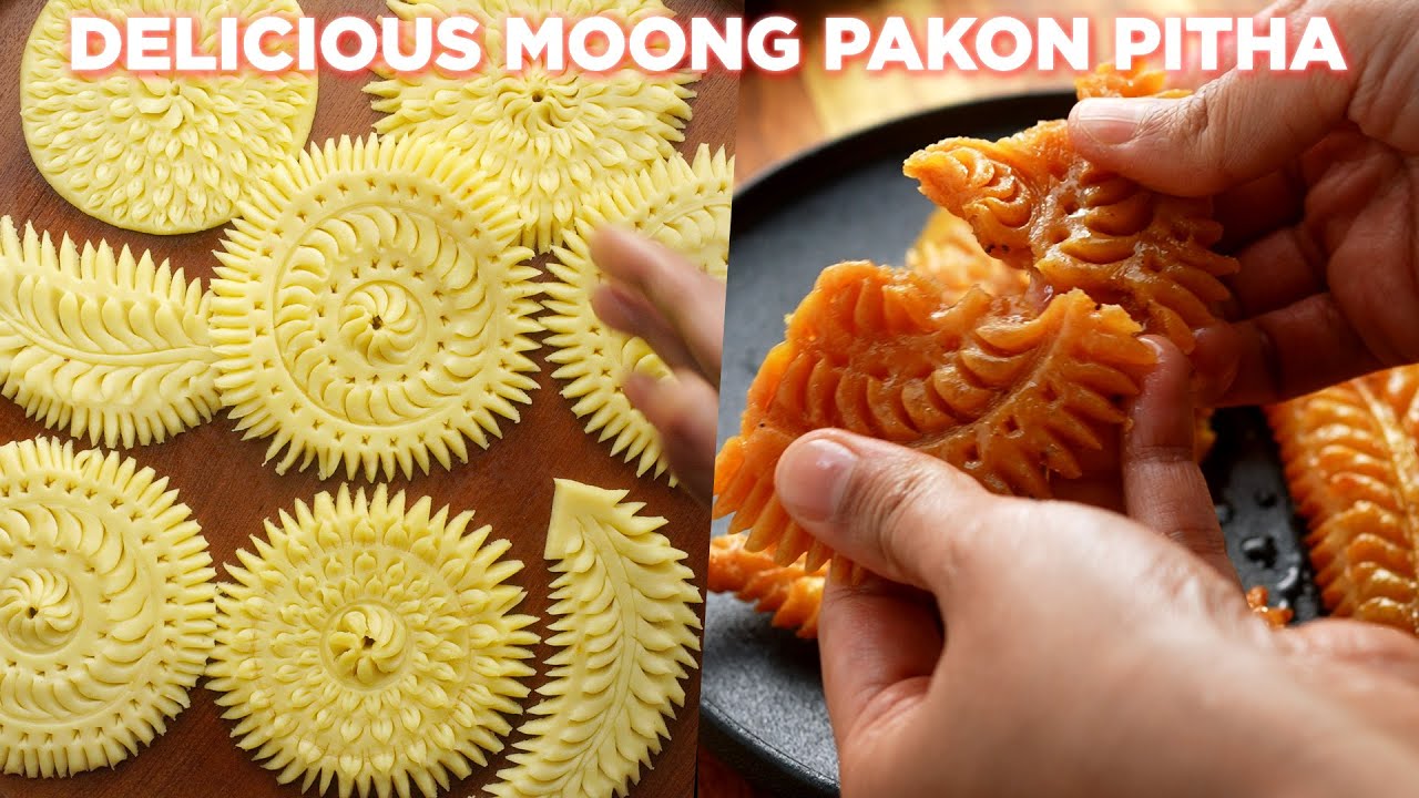 Easy & Delicious Moong Pakon Pitha Recipe
