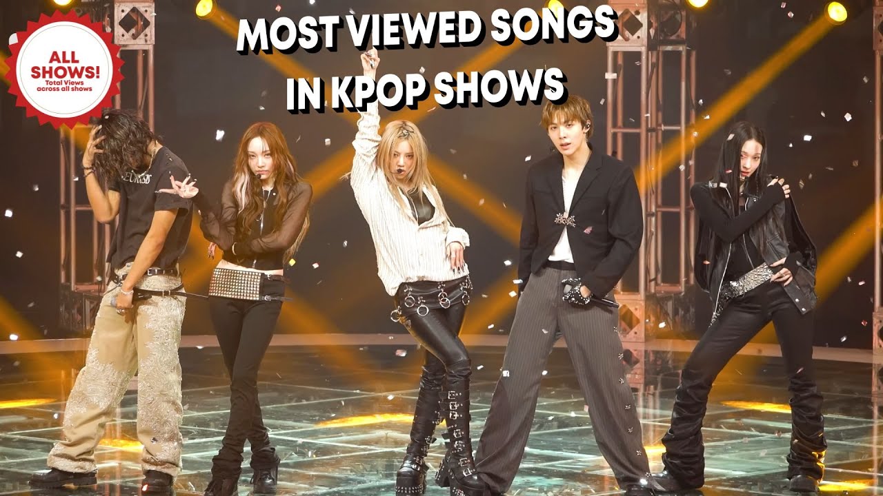 [TOP 100 ALL SHOWS!] MOST VIEWED SONGS IN KPOP SHOWS IN 2025 - NOVEMBER | UPADTE 4