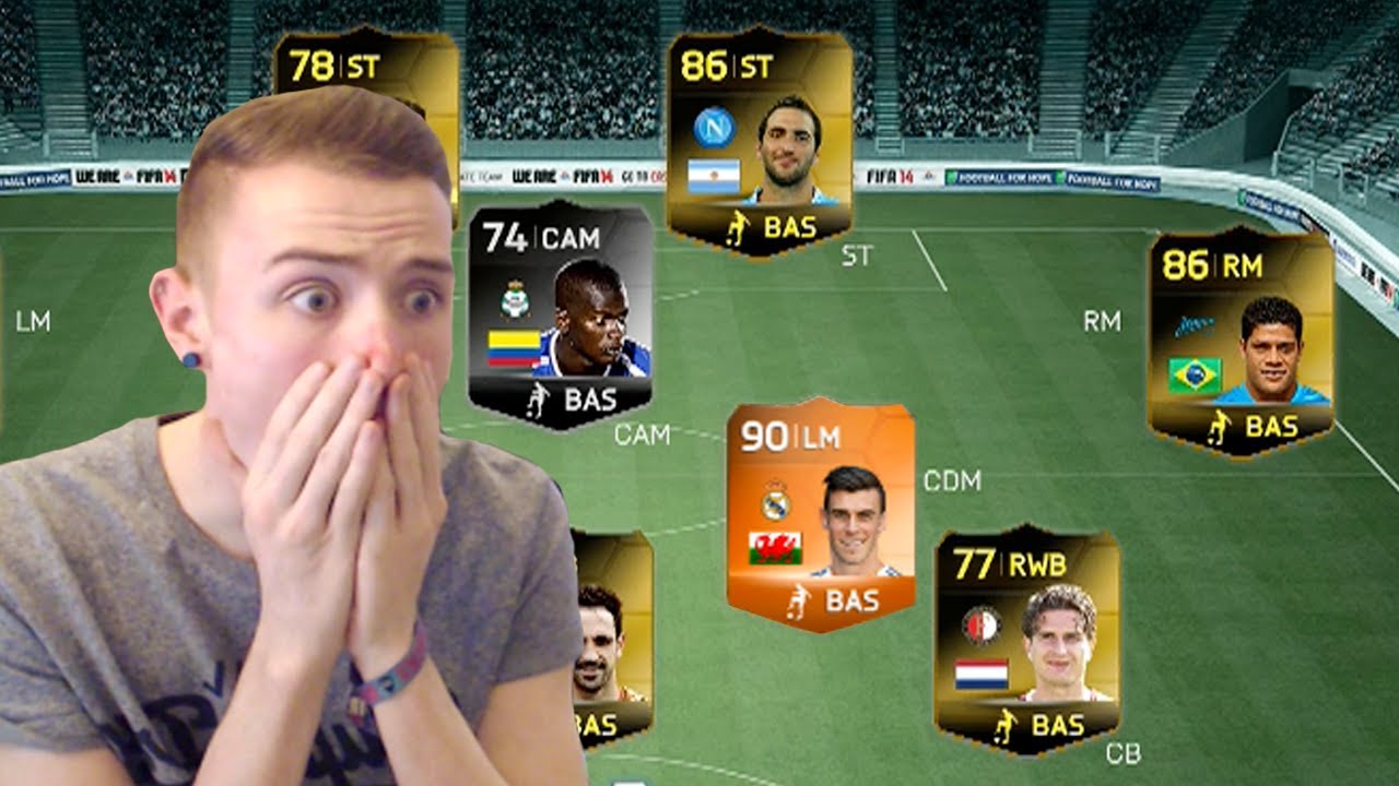 FIFA 14 - PACK OPENING FOR MOTM BALE w/ AN INFORM PLAYER!!!