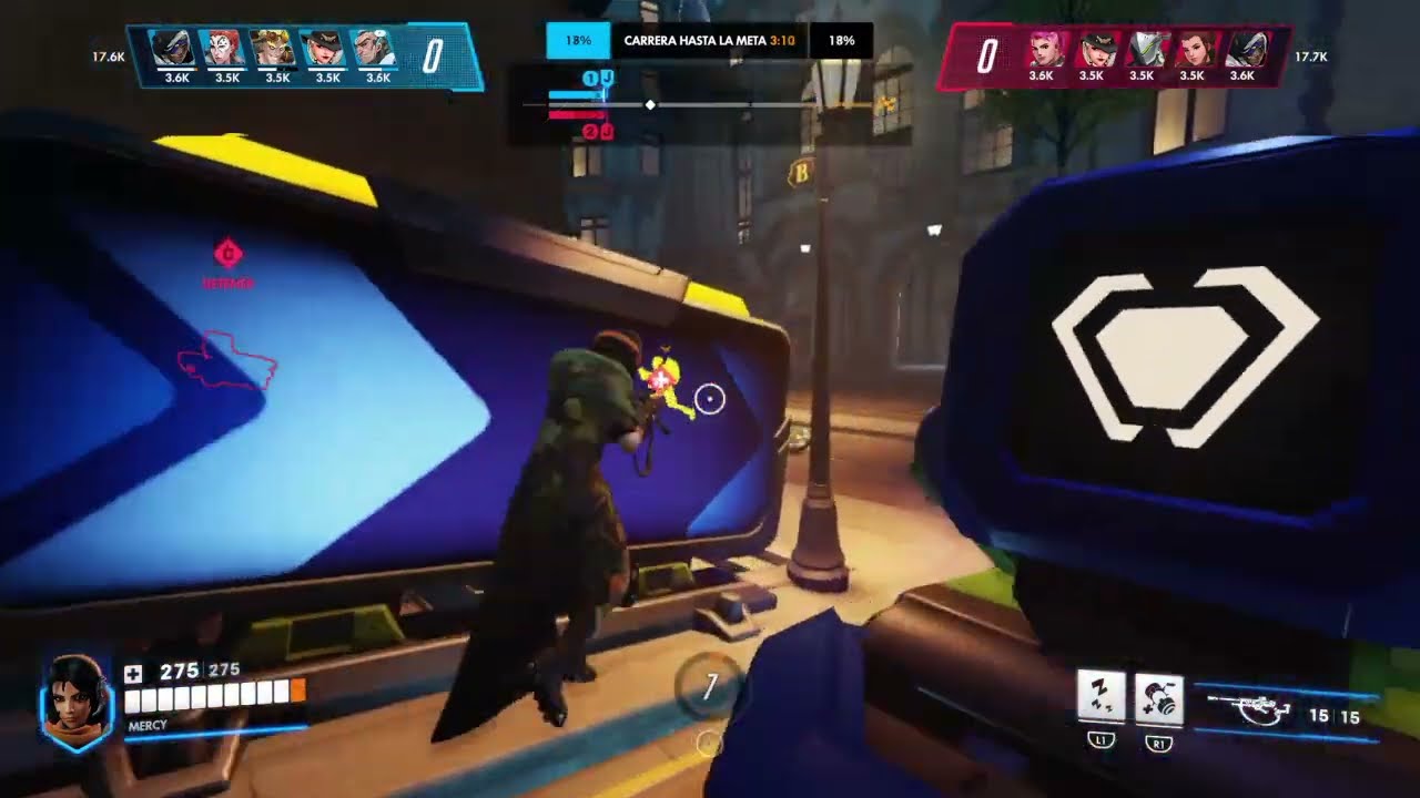 Overwatch Trainning Estadio con Anita