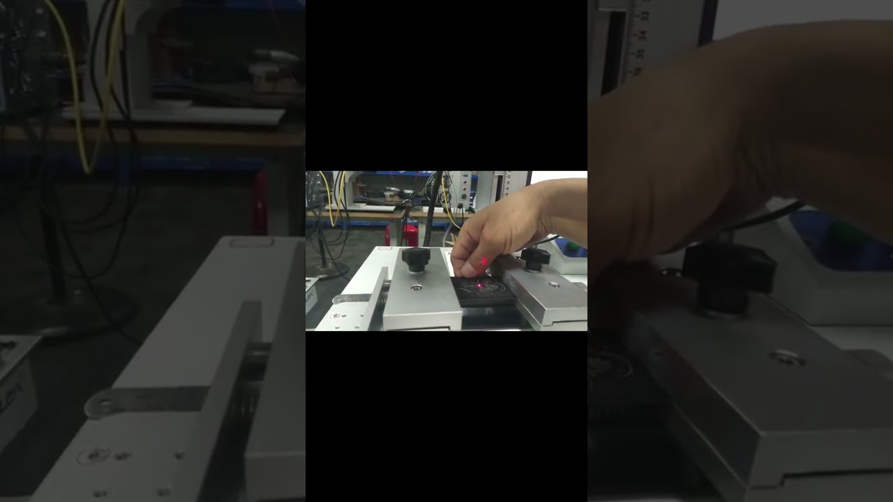 fiber laser marking machine to deep mark thin metal
