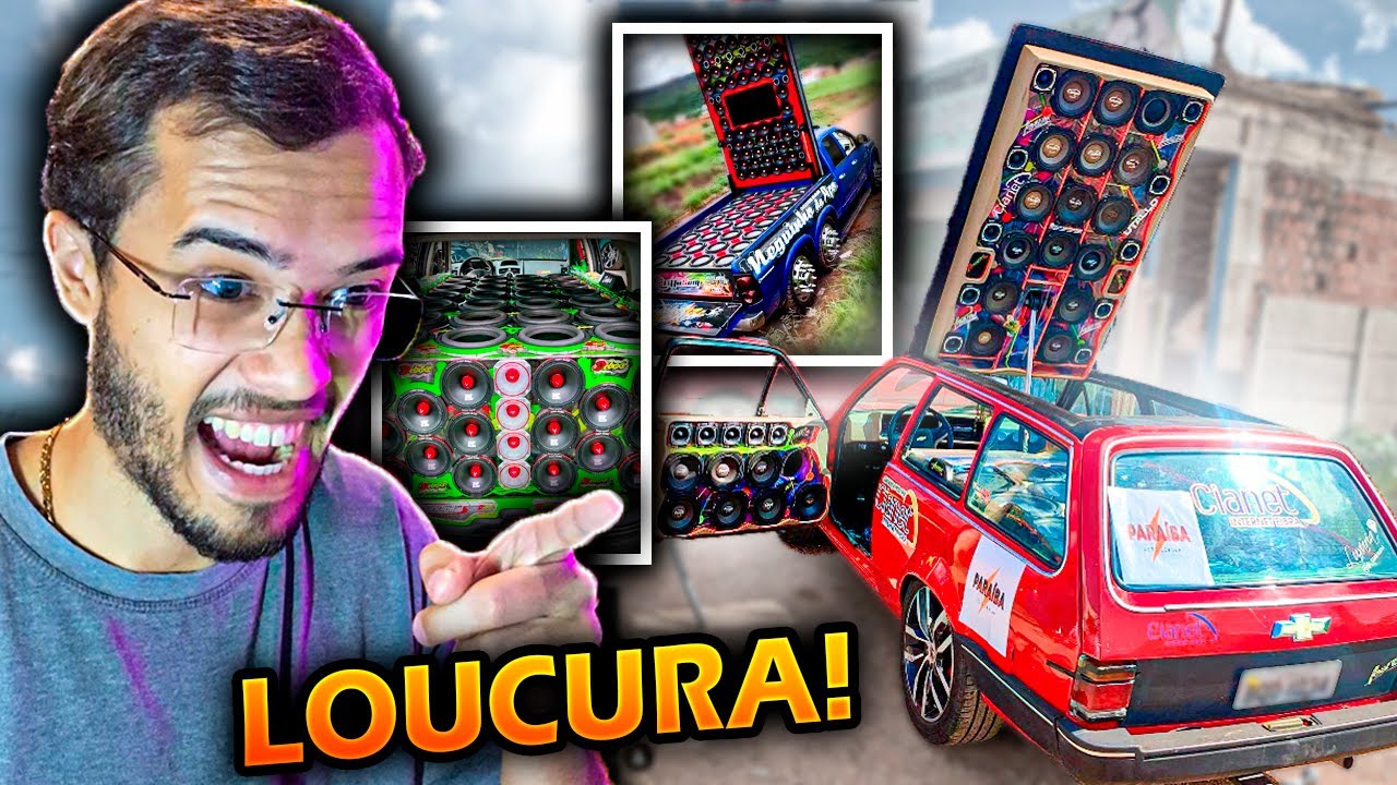 PROJETOS de SOM MAIS OUSADOS Já MONTADOS em UM CARRO !! *Insano*