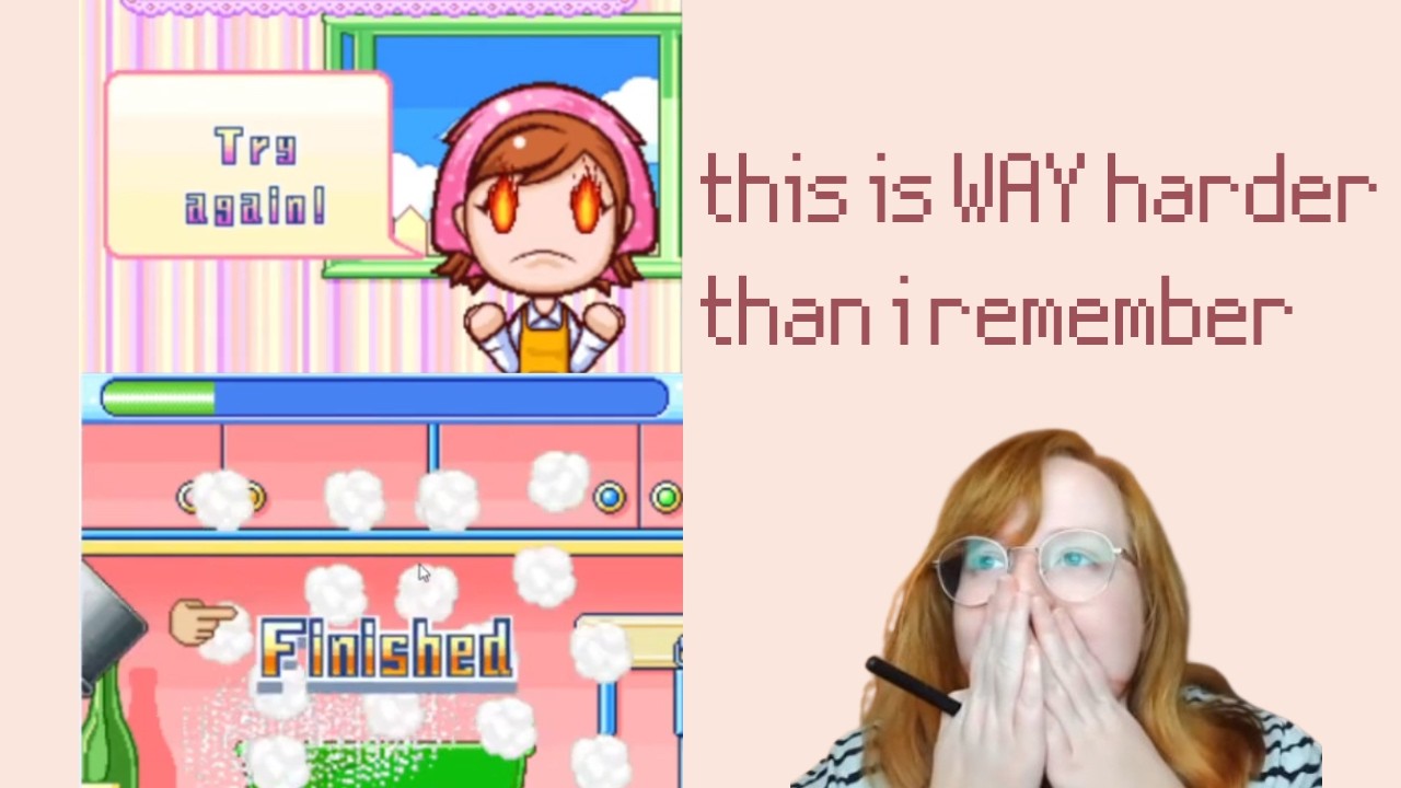 Playing Cooking Mama 2 (badly) | Stream Highlights