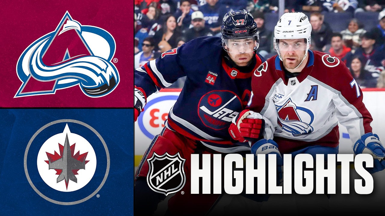 Avalanche vs. Jets | NHL Highlights | March 14, 2026