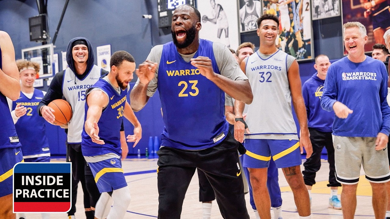 **EXCLUSIVE** Look Inside The Golden State Warriors Practice
