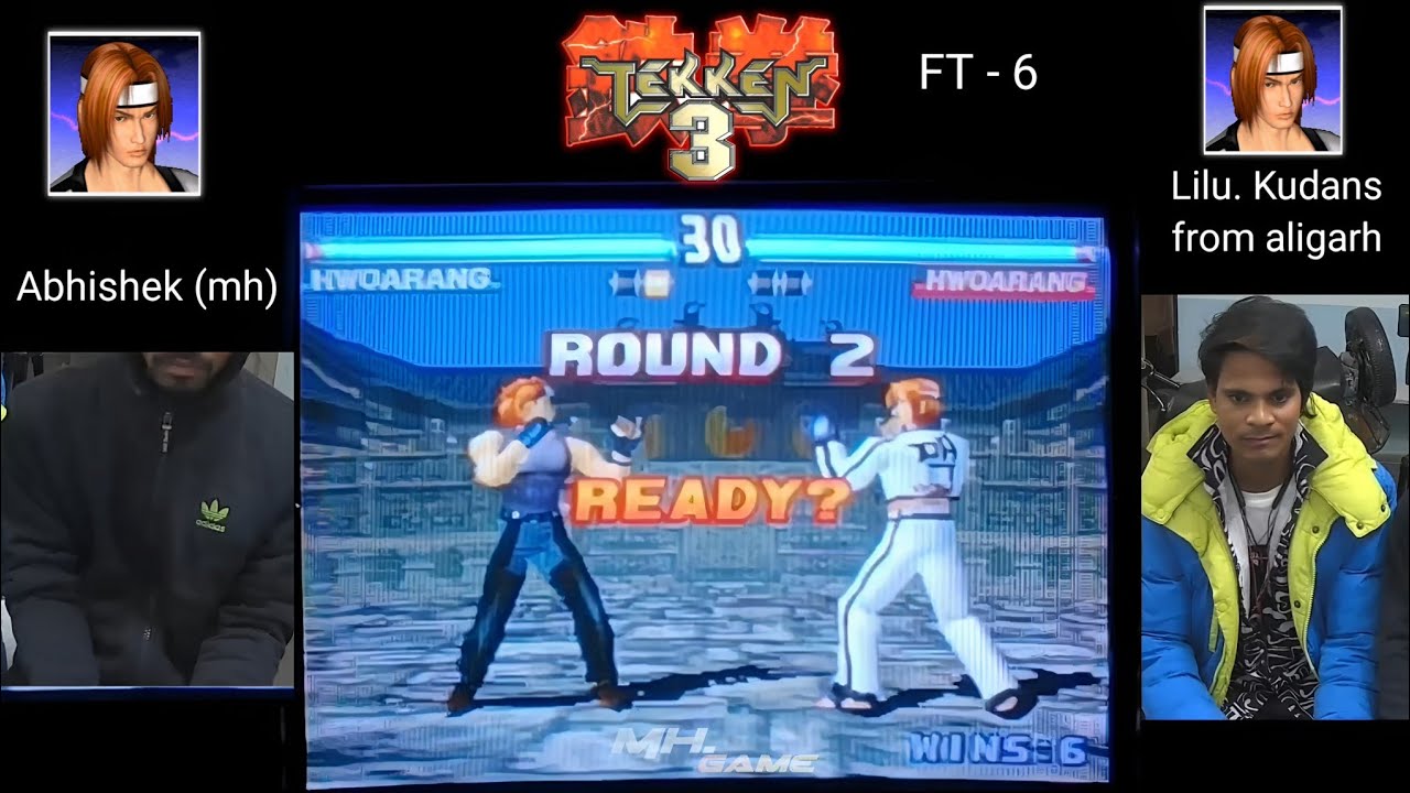 Tekken 3 - Hwoarang vs Hwoarang ( Bareilly vs Aligarh)