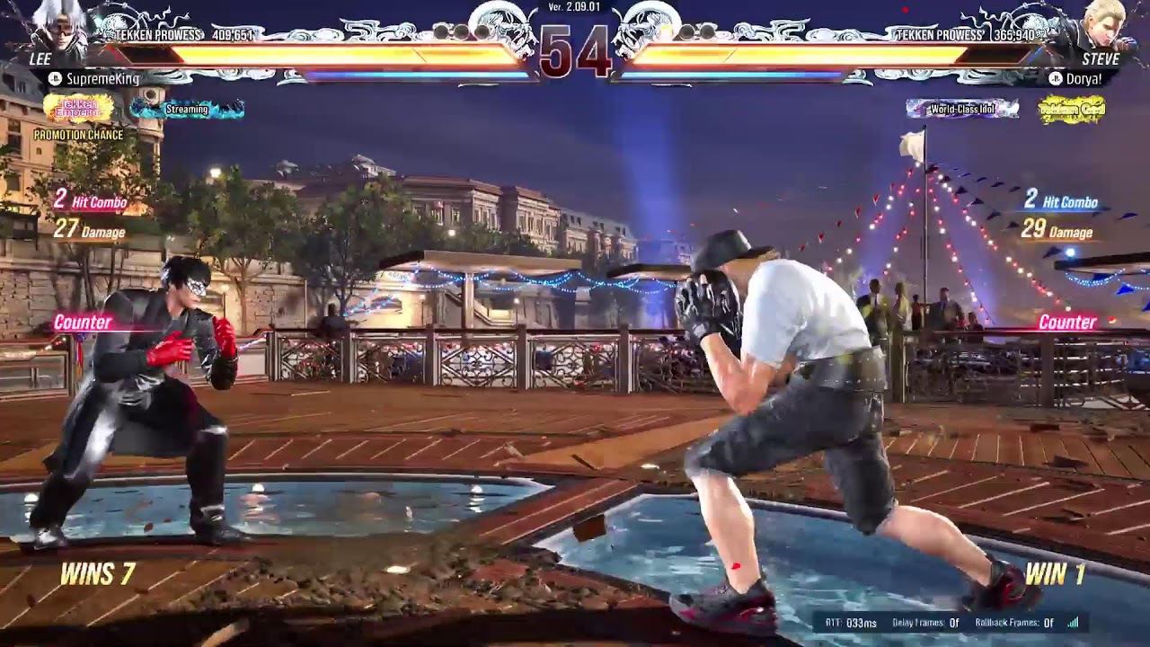 Tekken test stream