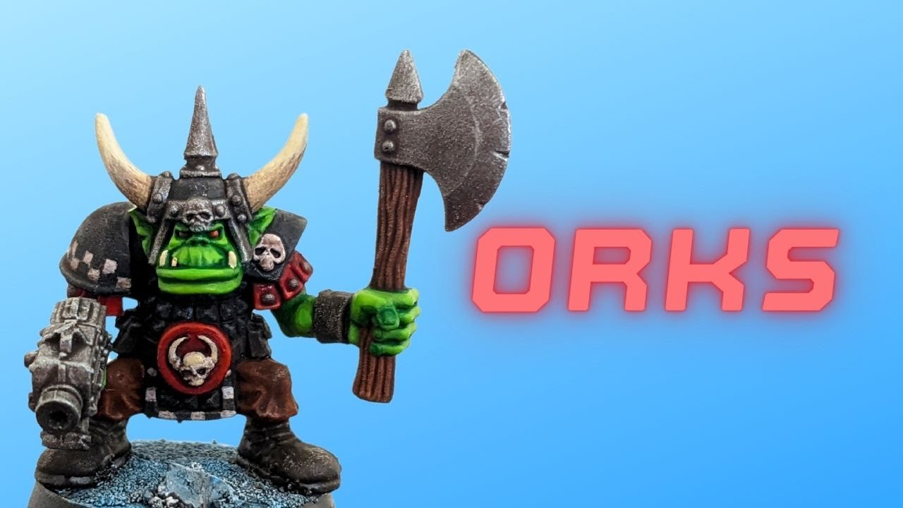 Warhammer 40,000: PAINTING OLDHAMMER ORKS
