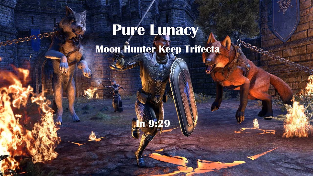 Pure Lunacy - Moon Hunter Keep Trifecta in 9:29 - Sorc Tank PoV