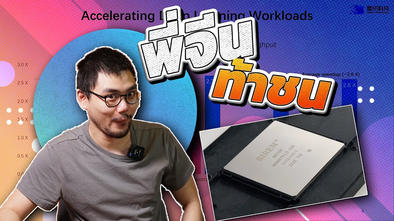 Biren BR100 - GPU ที่ทรงพลังที่สุดของจีน ท้าชน NVIDIA A100