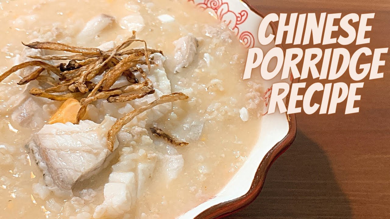 THE PERFECT CONGEE|FISH AND PORK PORRIDGE RECIPE|SIMPLE PORRIDGE RECIPE|RICE PORRIDGE RECIPE CHINESE