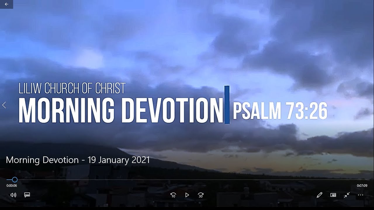God Will Never Fail (Psalm 73:26)