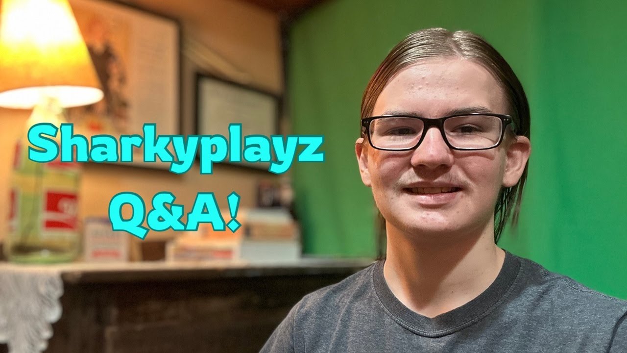 ANSWERING YOUR QUESTIONS! - Sharkyplayz Q&A