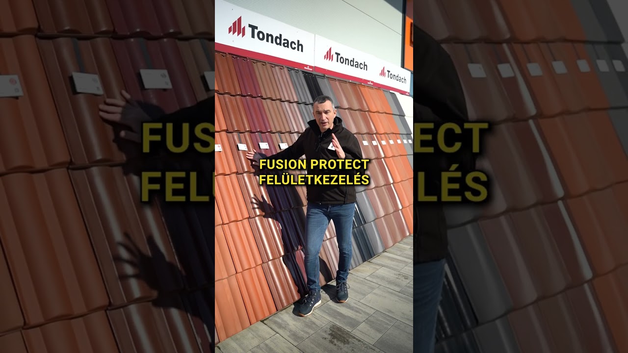 Tondach tetőcser&eacute;p fel&uuml;letkezel&eacute;si technol&oacute;gi&aacute;k