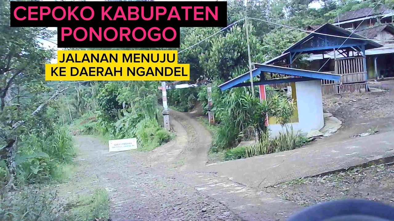 perjalanan menuju kediaman Ibu Asih di daerah ngandel kab.ponorogo
