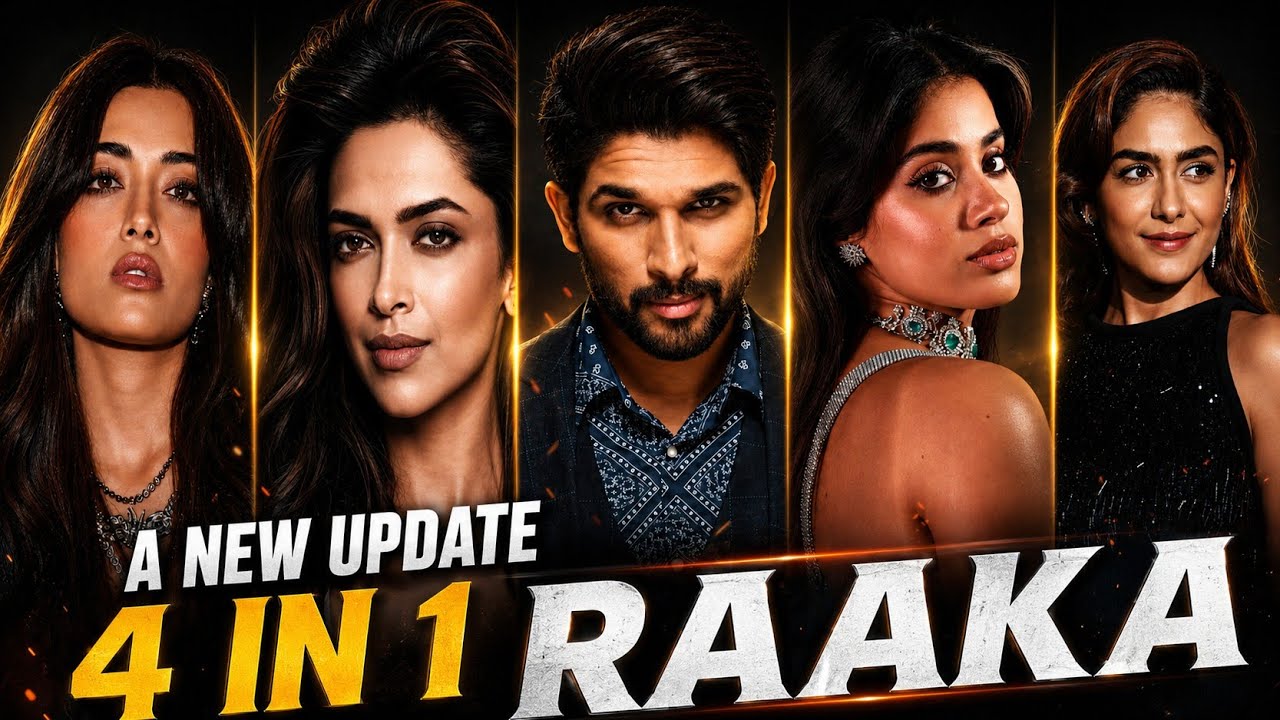 Allu Arjun & Atlee&rsquo;s Next Big Project RAAKA | Allu Arjun Playing 4 Roles | @AsifCinemaNest