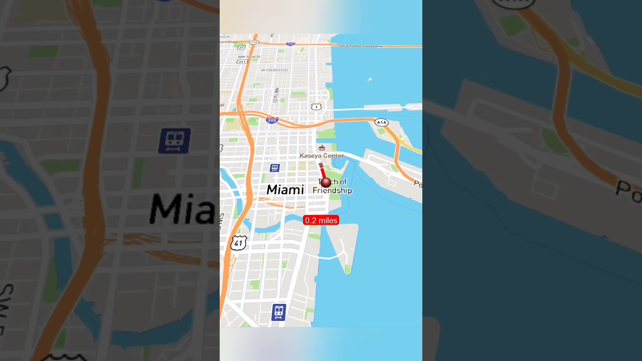 MIAMI. Bayfront Park / Bayside Marketplace to South Beach