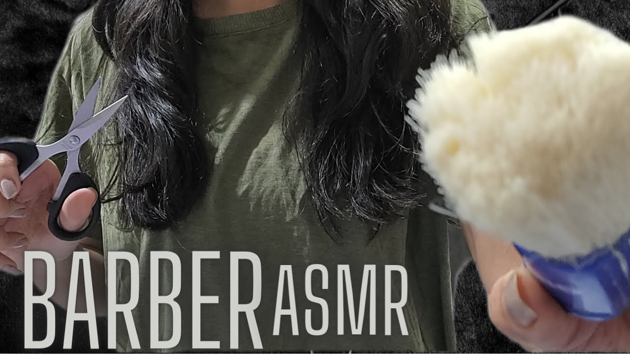 Hindi ASMR - Barber Shop 💈💇‍♂️ |ASMR Relaxing BARBER | Roleplay | Haircut, Beard Clean up |