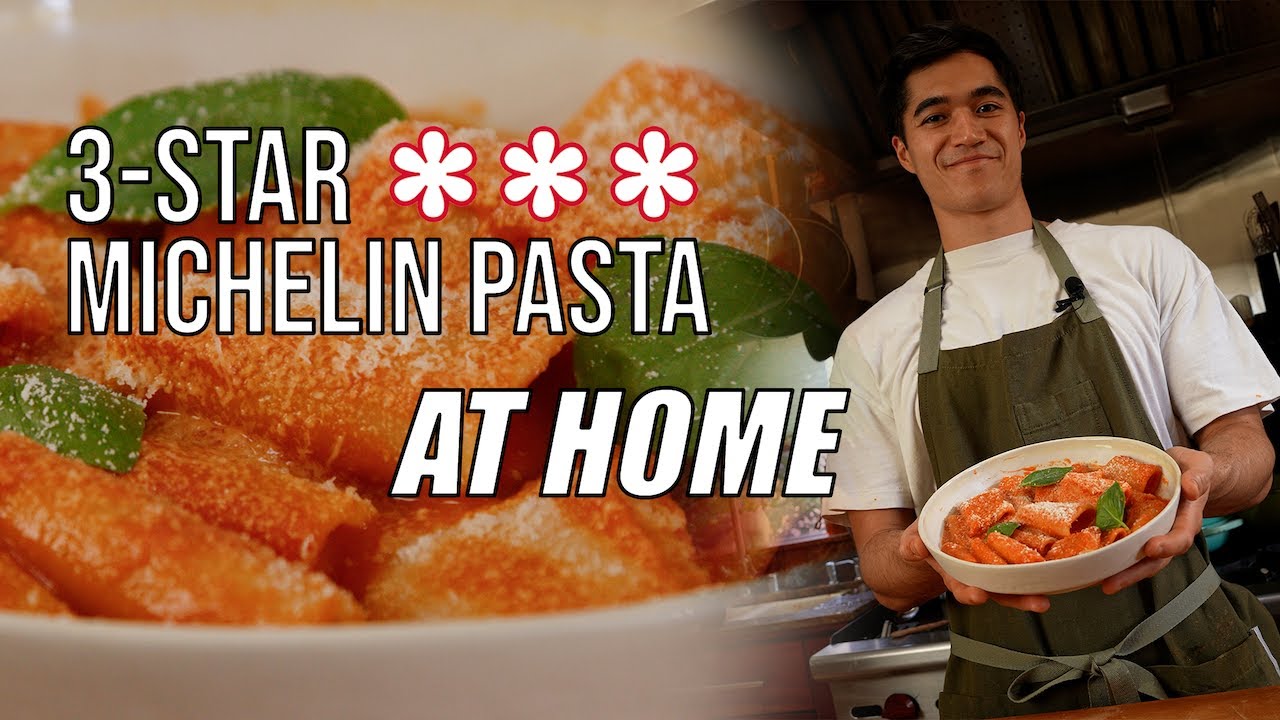 Easy 3 Star Michelin Pasta: PACCHERI ALLA VITTORIO