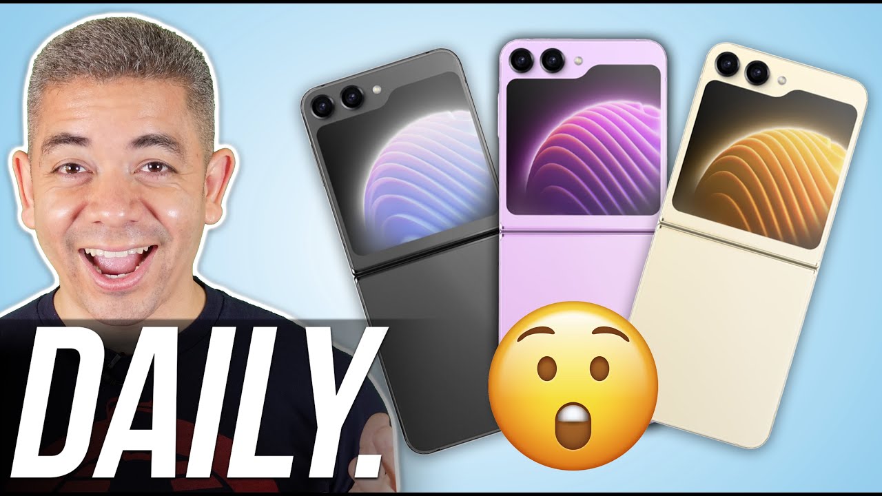 Galaxy Z Flip 5 Display Change: YES! iPhone LEAKS & more!