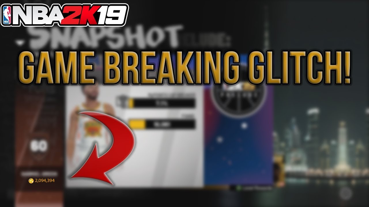 NBA 2K19 GAME BREAKING GLITCH!!! THIS WILL RUIN 2K19!