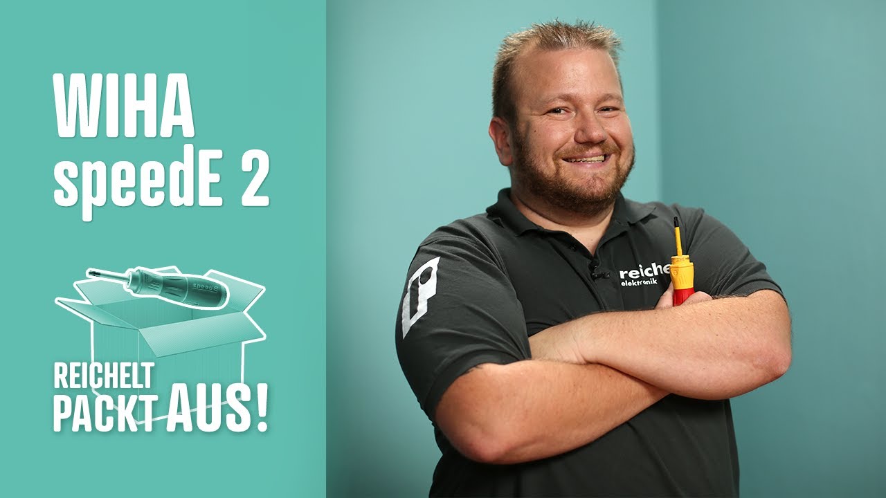 WIHA speedE 2 Akku-Schraubendreher | reichelt packt aus