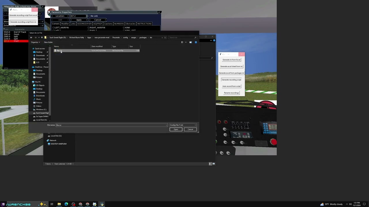 RBR Co-Driver Tools (CDT) update 1