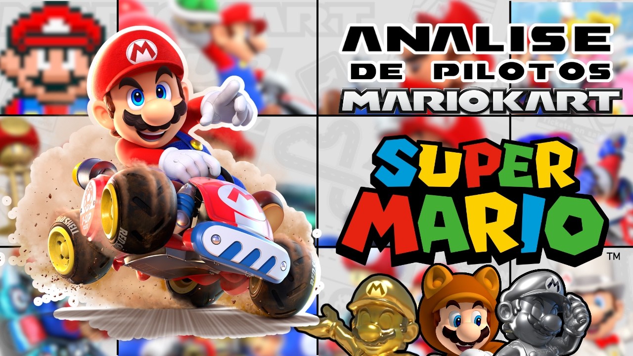 Mario (Análise de Pilotos Mario Kart #1) (Parte 2)
