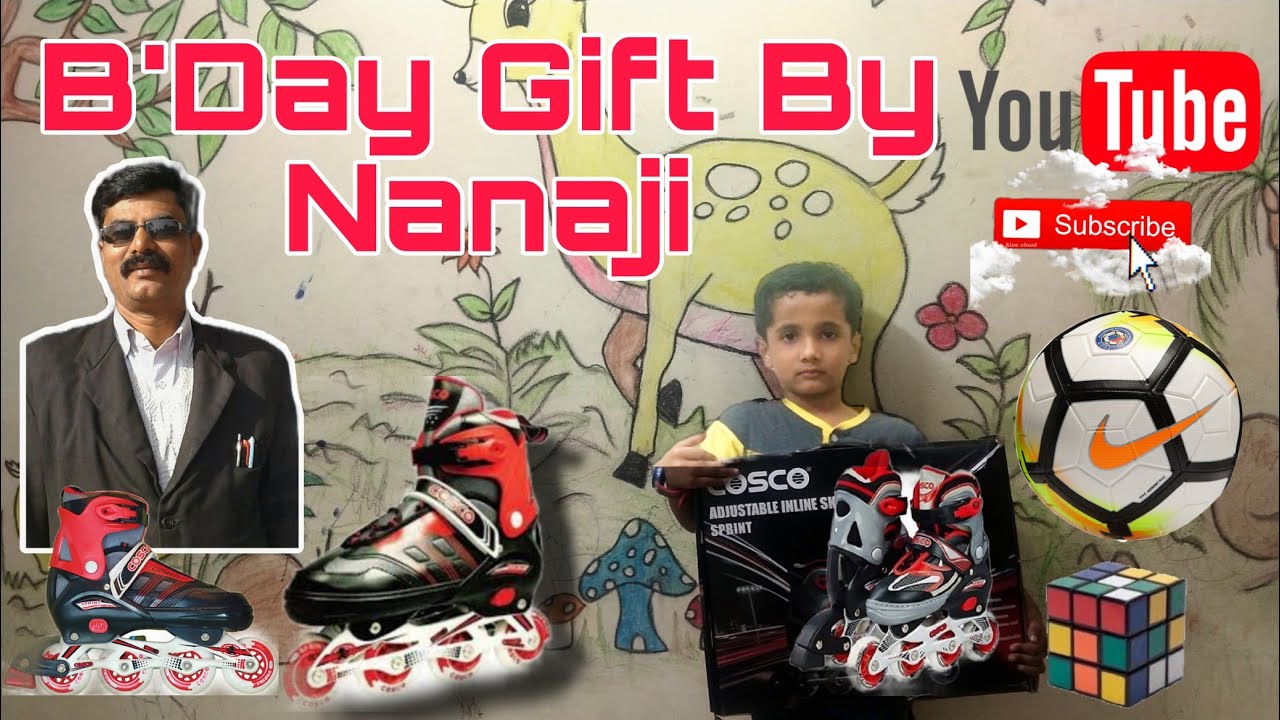 Inline Skating For Beginners | Unboxing | Birthday Gift 🎂 | RyanAyan World