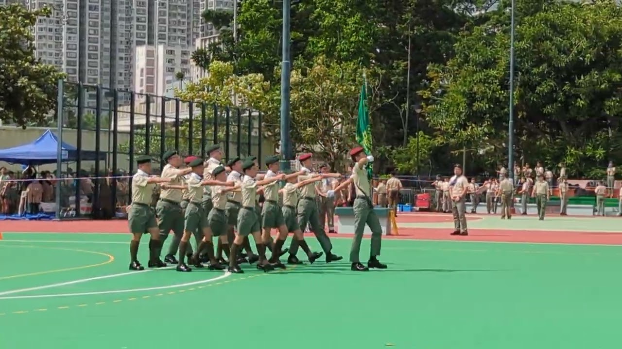 2024 香港童軍大會操步操比賽 2