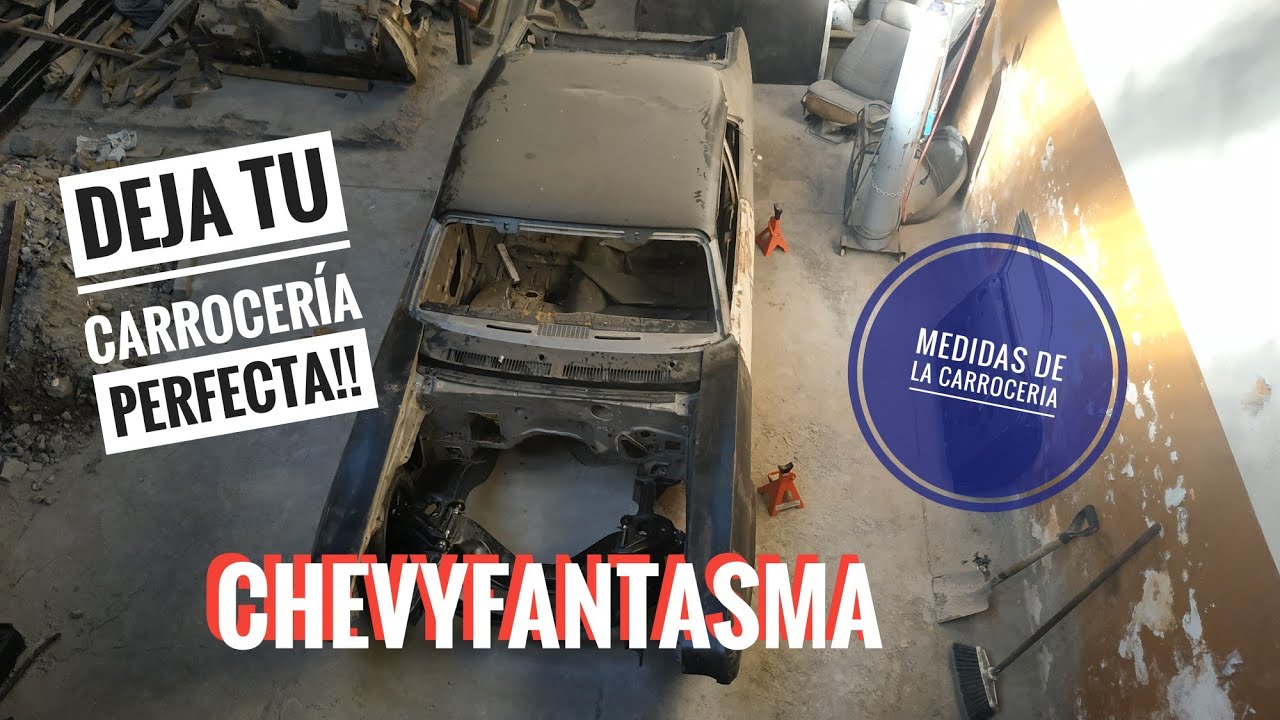 Medidas de carrocería para encuadrar la coupé Chevy serie dos - Chevy nova